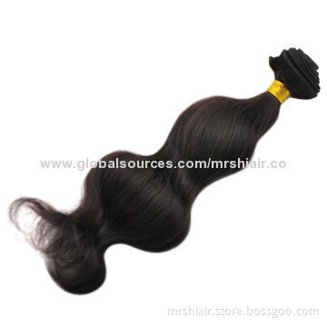22-inch Unprocessed Natural Color Silk Straight Brazilian Virgin Hair Weave